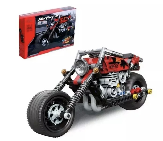 Конструктор Декул Техник Мотоцикл 262 дет 36х24х6 см 3803