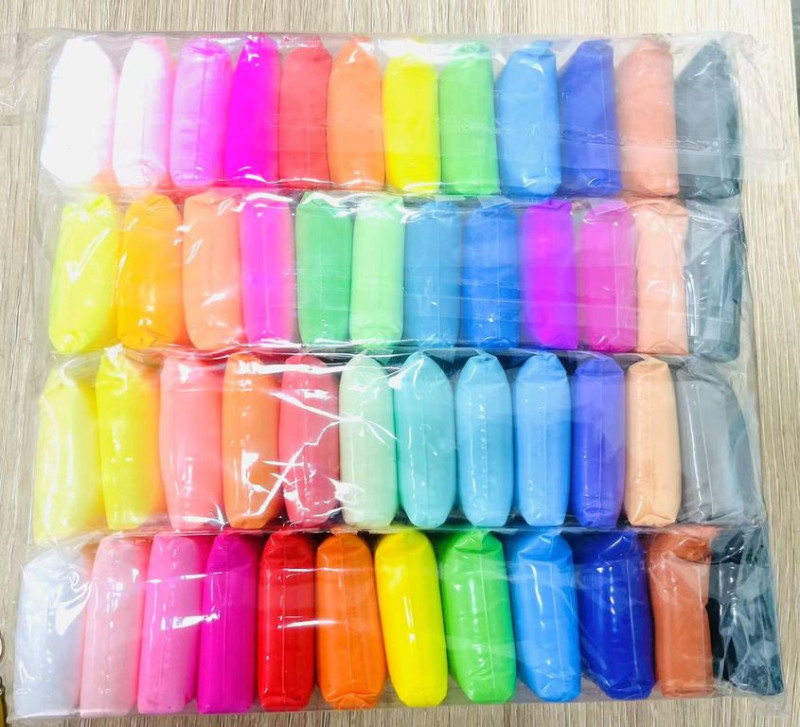 Воздушный пластилин 48 цветов в упаковке 26х23х4,5 см 5800