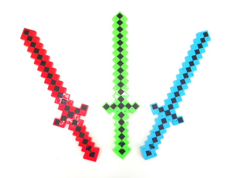 Меч МК 61,5х15,5х1,7см в ассортименте, свет, звук, в пакете AN-233 AB