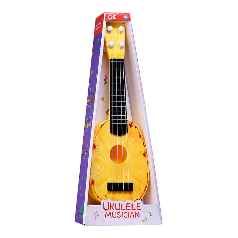 Гавайская гитара Фрукты 5 цветов 15х42х6 см 77-06B