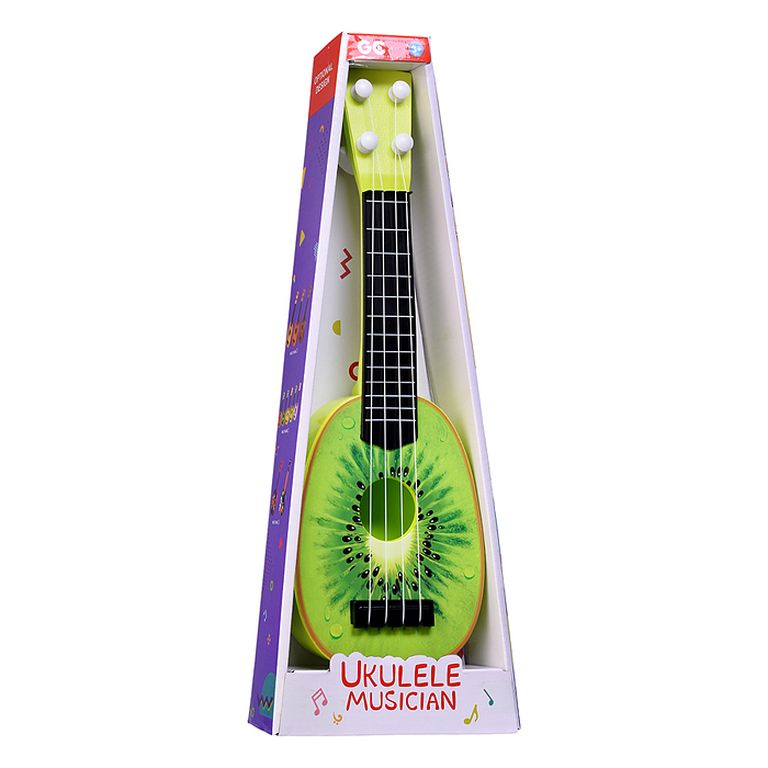 Гавайская гитара Фрукты 5 цветов 15х42х6 см 77-06B