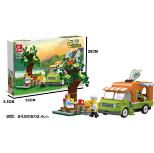 Конструктор Пикник в парке, 343 детали, в коробке 43,5х6,4х27,5см 55009