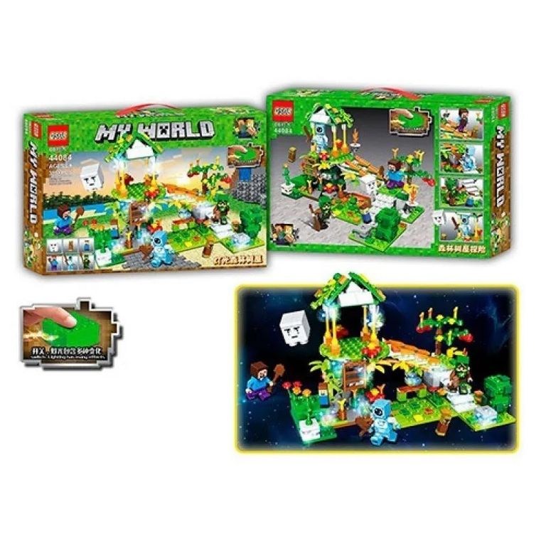 Конструктор МК Волшебный лес, 405 деталей 45х30х6 см 44084