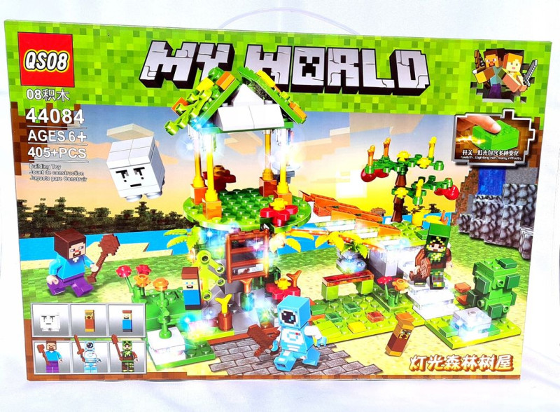 Конструктор МК Волшебный лес, 405 деталей 45х30х6 см 44084