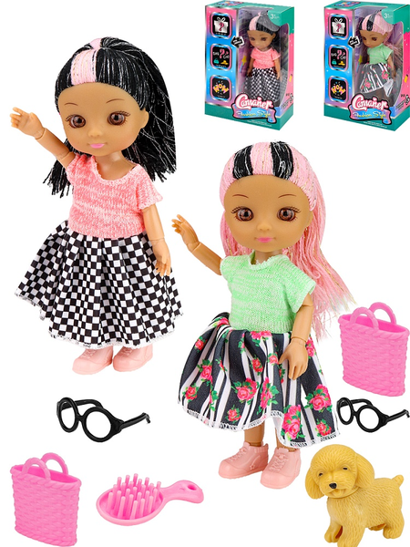 Кукла Соня на прогулке, с аксессуарами, 2 вида в ассортименте, в коробке 5,4х18х14,1см FCJ0919359