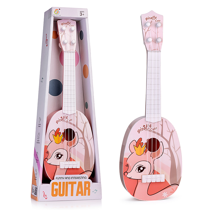 Гитара Олененок, в коробке 41х14,5х5,5 см 8080C