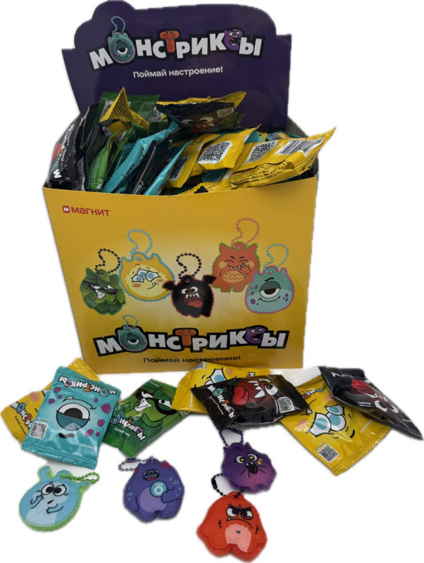 Монстриксы. Поймай настроение 250 шт в кор. 243059