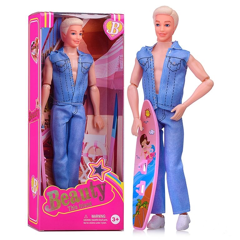 Кукла Джон-серфер 30 см., в коробке 35х15х6 см SS012-8