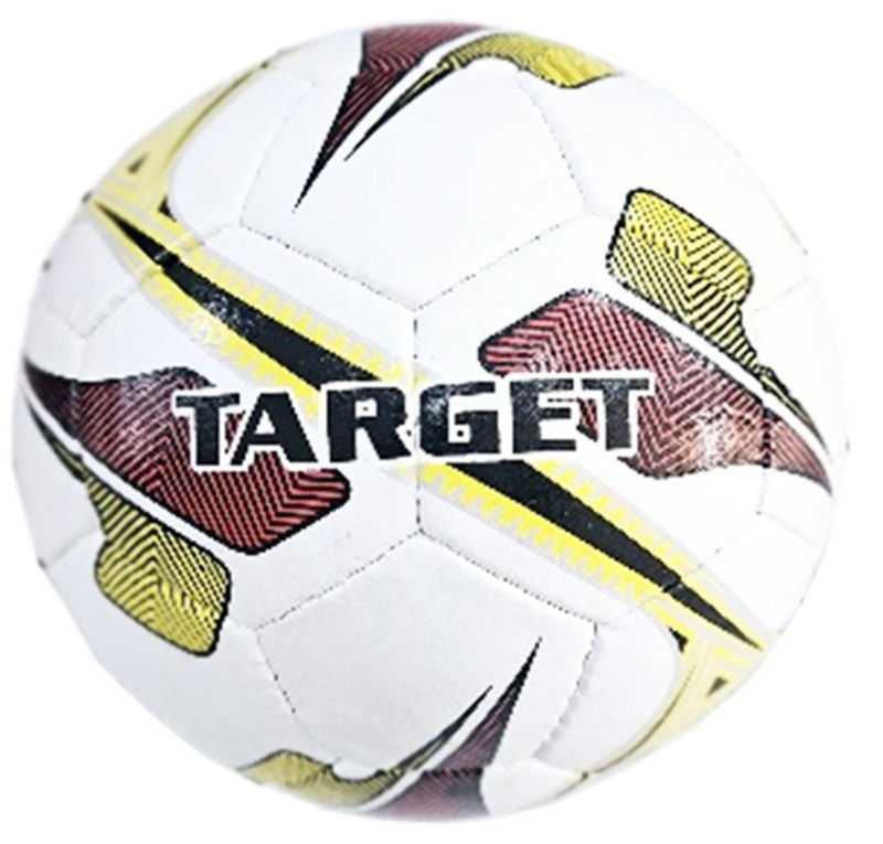 Мяч футбольный, Пакистан, размер 5, латекс, 32 панелей, ручное шитье TARGET