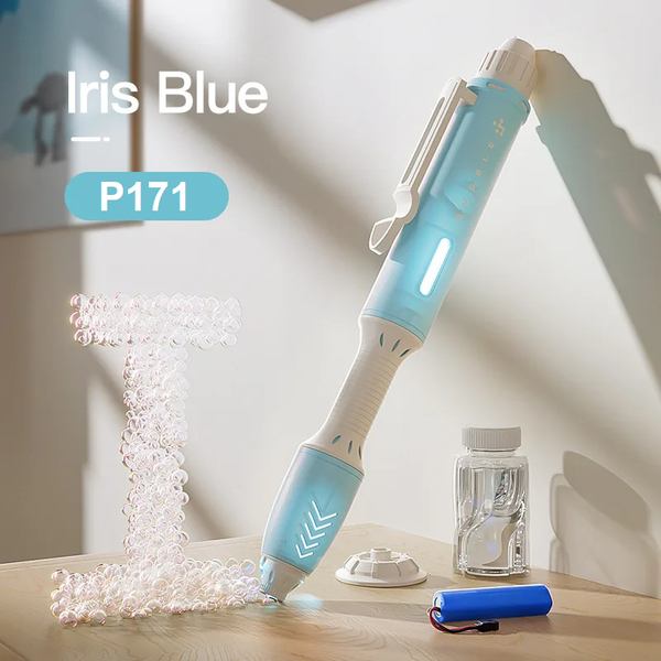 Волшебная ручка рисует мыльными пузырями, подсветка, в коробке 11х15х11х45,5см P171