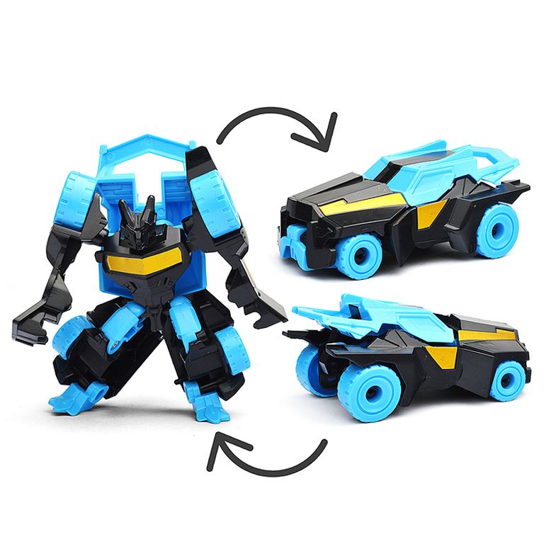 Робот трансформирующийся в гоночное авто, в пакете 10х4х5 см 158