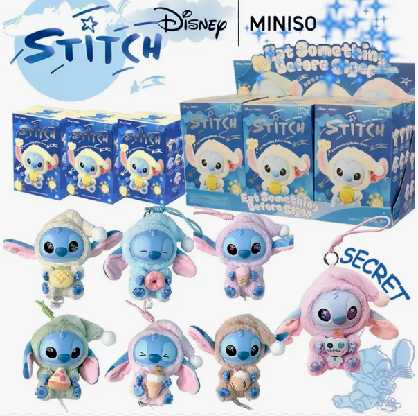 Мягкая игрушка Стич 15см, 7 случайных видов в ассортименте, в коробке 11х8,5х16см, 6 штук в дисплее 18311
