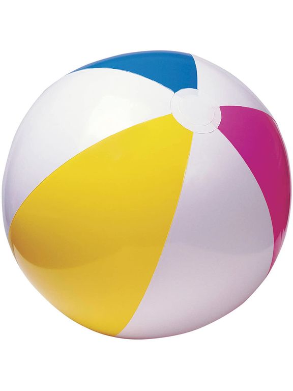 INTEX Мяч пляжный Цветные дольки 61 см. 59030NP