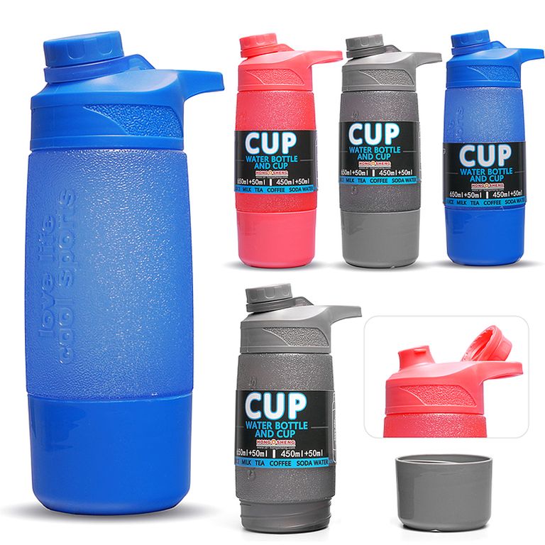 Бутылка Stream 500 мл., крышка закручивается 7x9x21 см 00-7699