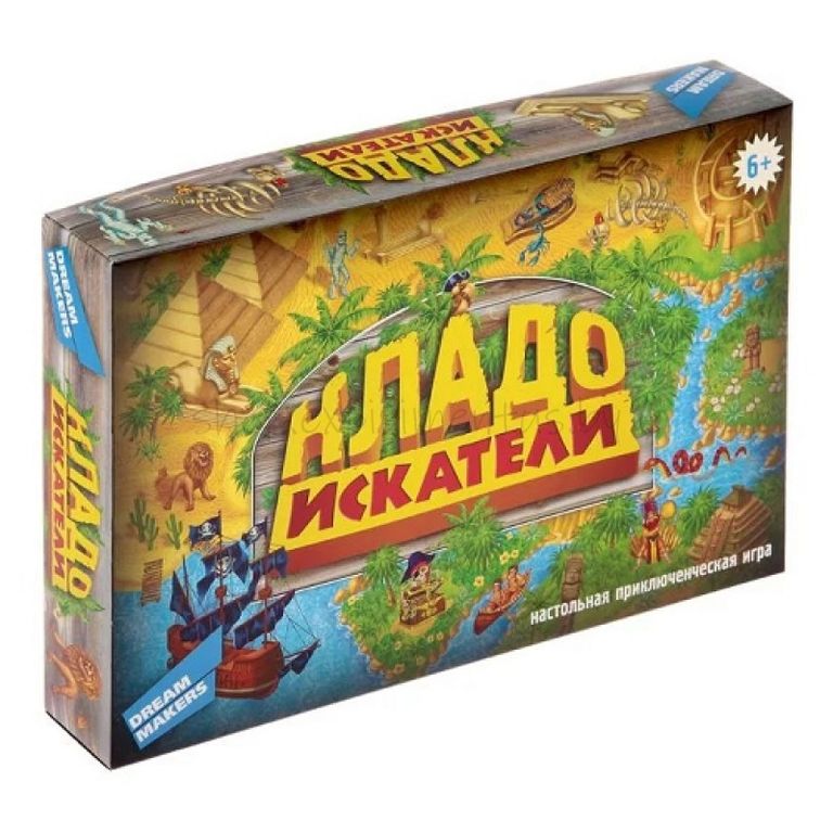Игра детская настольная Кладоискатели 6х36х23 см 1206C