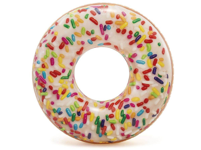 INTEX Круг для плавания SPRINKLE DONUT диаметр 99х25 см 56263NP