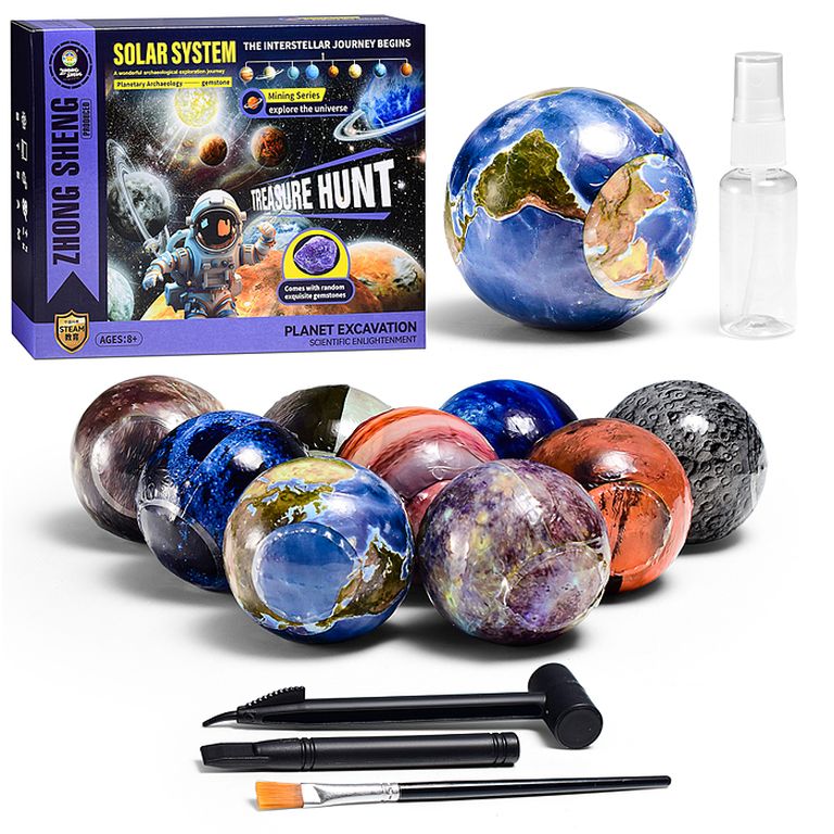 Раскопки Космос, в коробке 32х23,5х7 см ZS-890