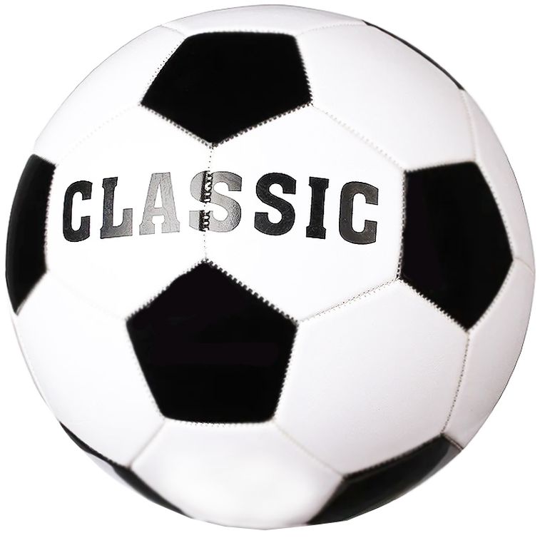 Мяч футбольный, Пакистан, размер 5, латекс, 32 панелей, ручное шитье CLASSIC