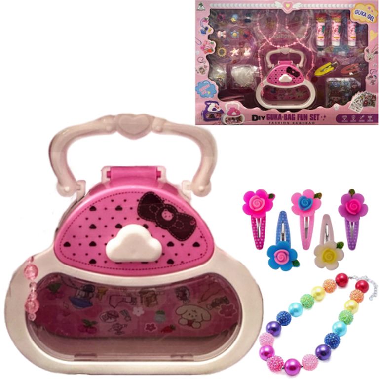 Набор Детская косметичка с украшениями 41х29х6 см HS-118E