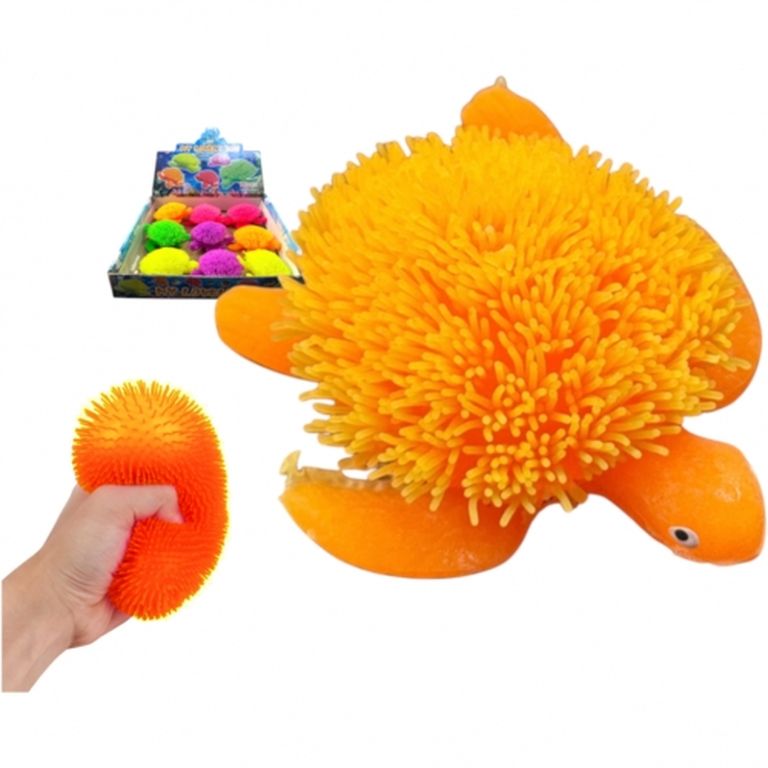 Антистрессы Черепаха 8 см., светится, 12 шт в упаковке 24х21х5 см 14120