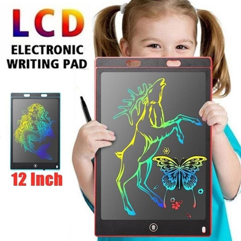 Планшет цветной графический для рисования LCD 12. 30х20х2 см 1201С