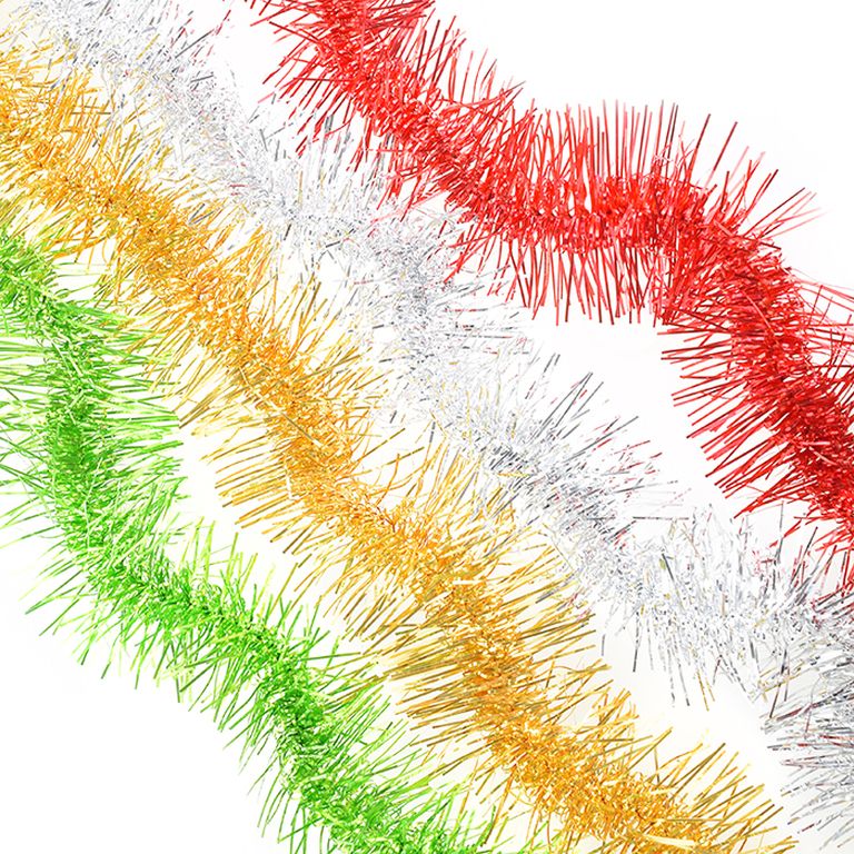 Мишура № 22, диаметр 75 мм, длина 2,7 метра 40х20х10 см М-128