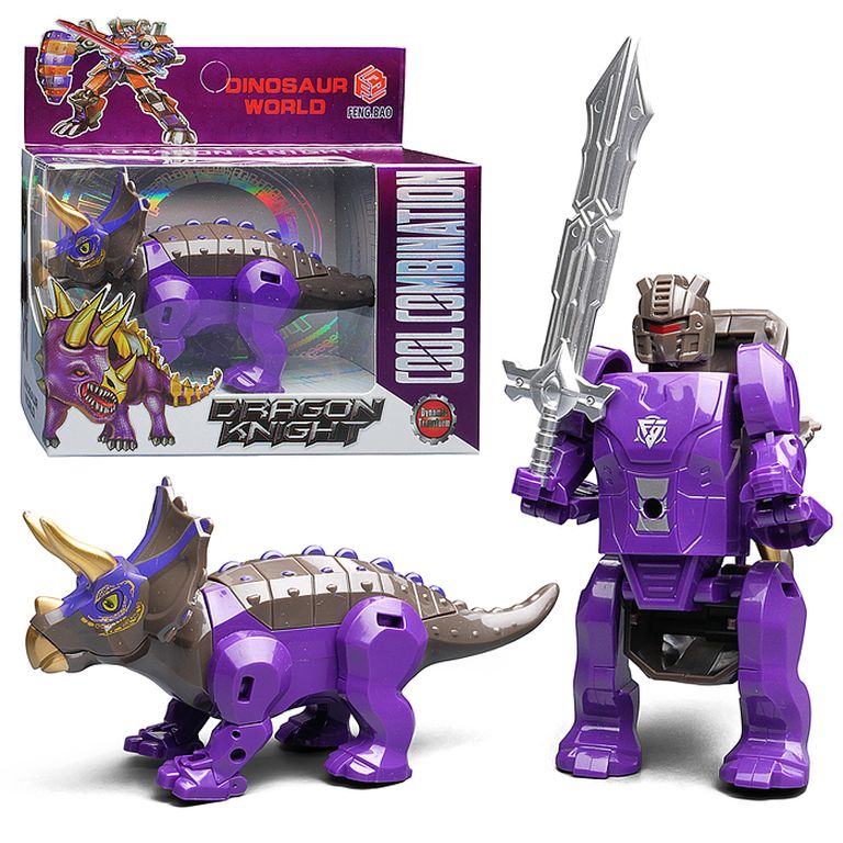 Робот Динозавр трансформирующийся, в коробке 6.5x18x17 см FB153-B