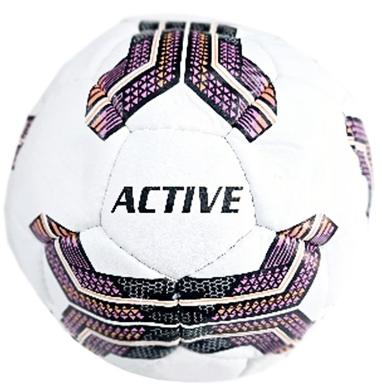 Мяч футбольный, Пакистан, размер 5, латекс, 32 панелей, руч. шитье ACTIVE