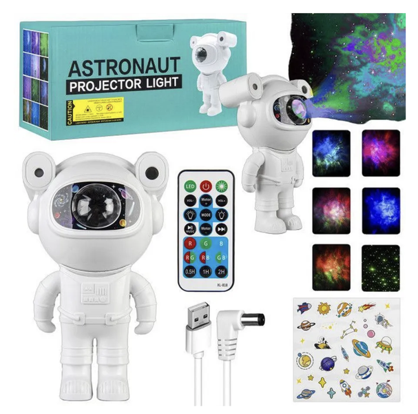 Детский Ночник в форме космонавта с музыкальной колонкой блютуз 20х12х10 см XL-731