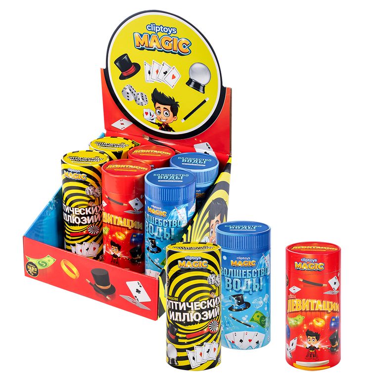 Набор игровой Магические фокусы, Магическое трио 10х23х10,5 см 708593