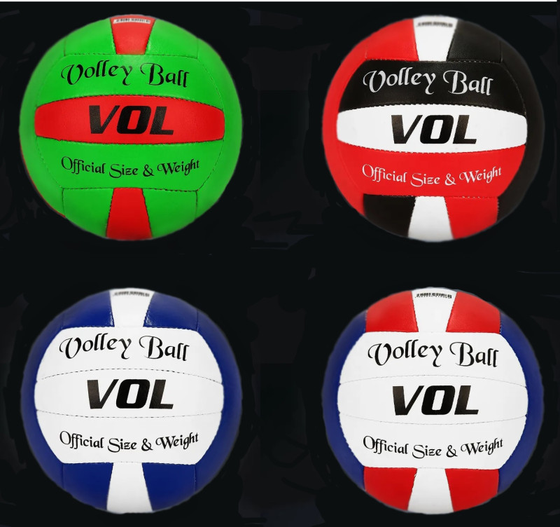 Мяч волейбольный, Пакистан, размер 5, латекс, 32 панелей, ручное шитье VOL