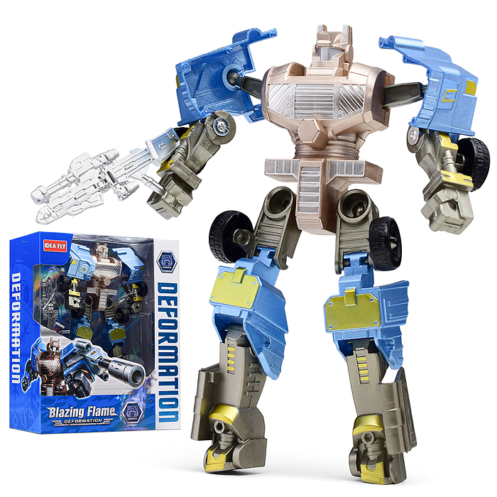 Робот-трансформер Воин огня в коробке 17,5х6,5х25 см XL91851C