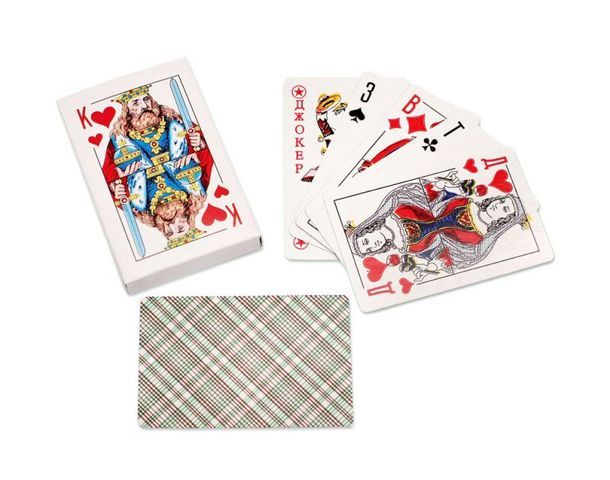 Карты игральные Король 9х6 см 54 шт 9810