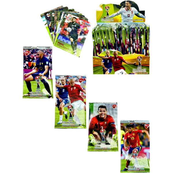 Коллекционные карточки Футбол Фифа ворлд кап, 8 карточек в наборе, 2026, FIFA 80B