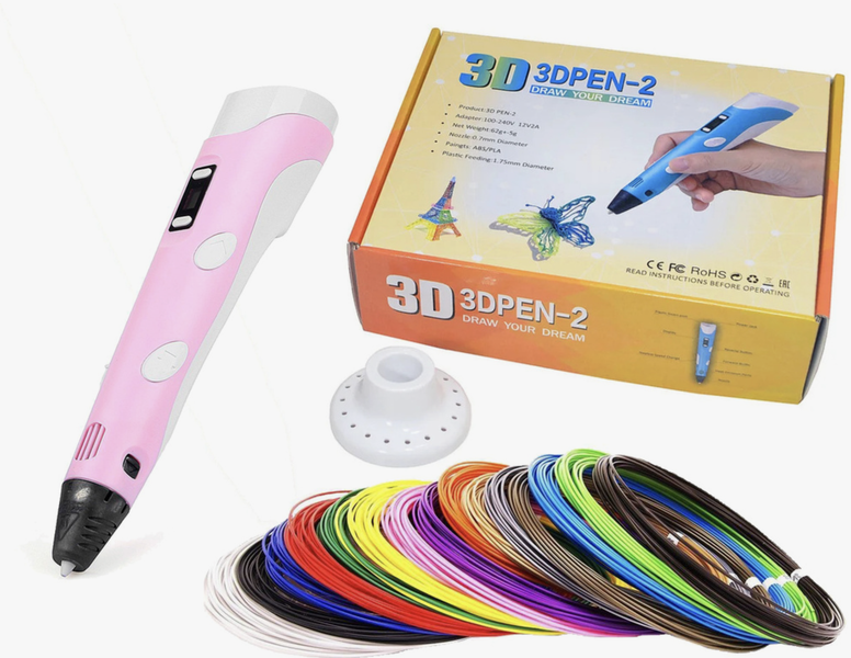 3D Ручка цвета ассорти 22х17х6 см 6099