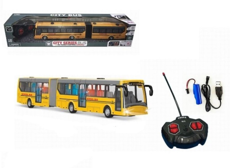 Автобус на пульте управления, световые эффекты, USB 47х9,5х10 см Y23879036