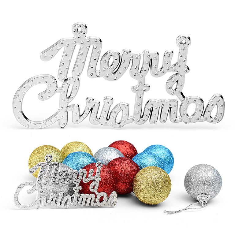 Набор новогодних украшений Волшебство, 4 см., 13 штук 20х10х5 см S1640