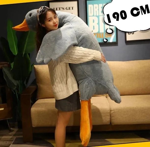 Мягкая игрушка Гусь серый 190 см 73805