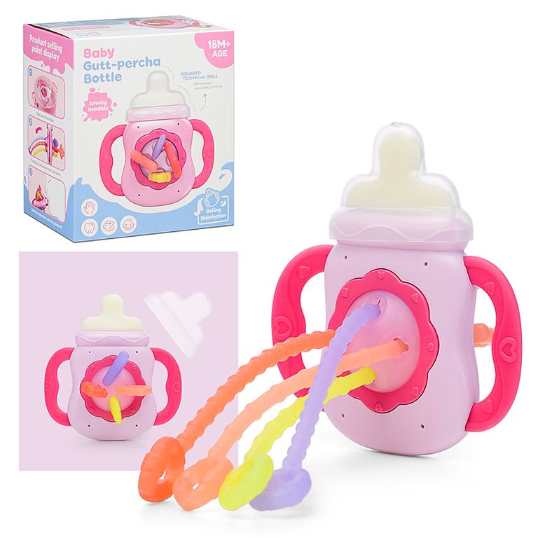 Игрушка грызунок Бутылочка в коробке 12х7,5х13 см 651