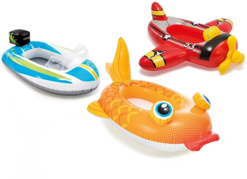INTEX Лодка Pool Cruisers, от 3-6 лет, виды МИКС 117х76 см 59380NP