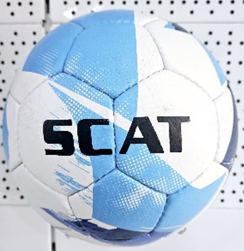Мяч футбольный, Пакистан, размер 5, латекс, 32 панелей, ручное шитье SCAT
