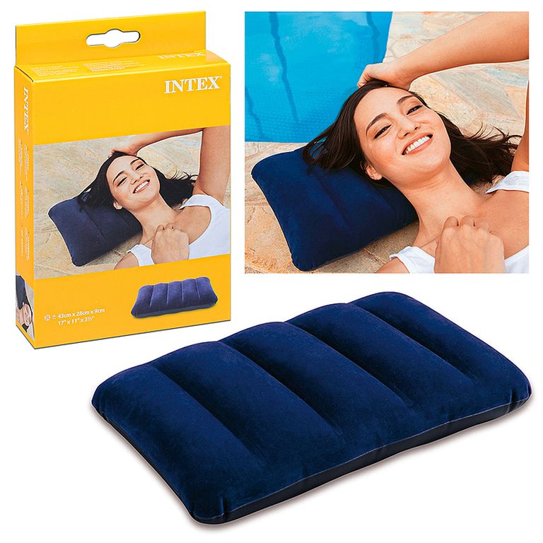 INTEX Подушка надувная Downy, 43х28х9 см 68672NP