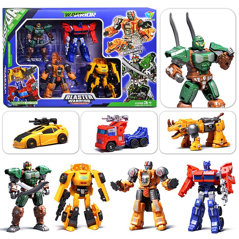 Робот трансформирующийся в авто, в коробке 42х7,5х29 см 788-98Y