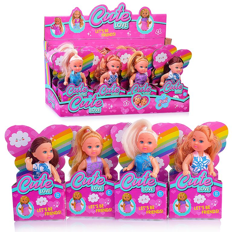 Кукла Камила в ассортименте, в коробке 12 штук 13х9х4 см SM003-3