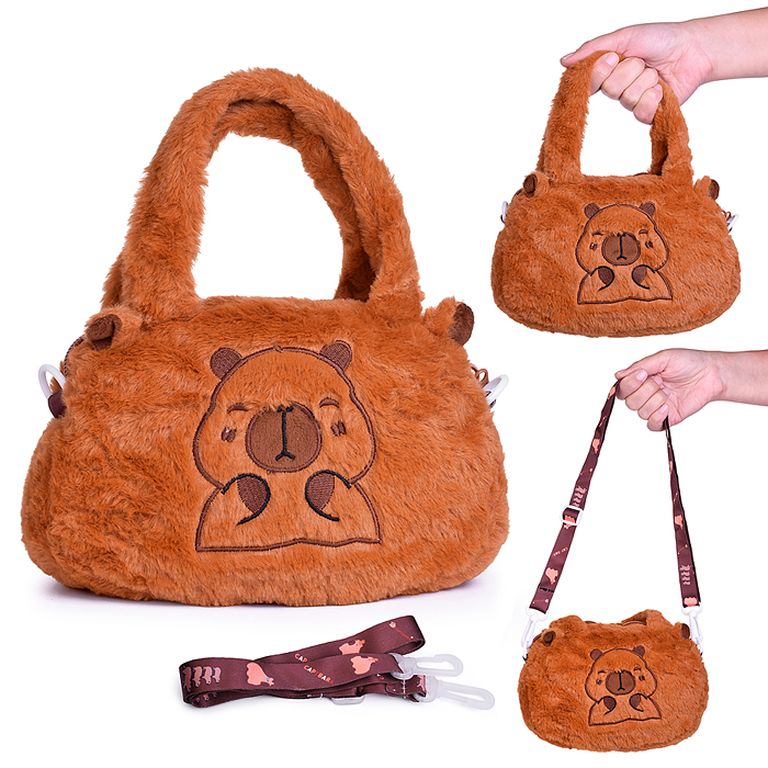 Сумка детская Мордашка капибара 22х14х7 см М1583